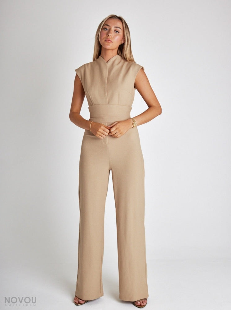 Selina - Jumpsuit met losse pijpen